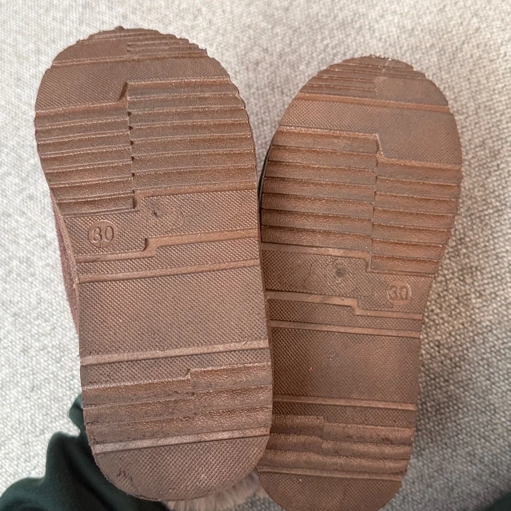 Kids 12 faux Fur-Lined Boots - Picture 4 of 5